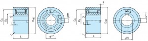 NFR one way bearing clutch